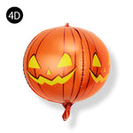 12/1PCS Halloween Ghost Balloons Toys Spider Witch Bat Pumpkin Skeleton Horror Halloween Party Decoration Festival Party Supply