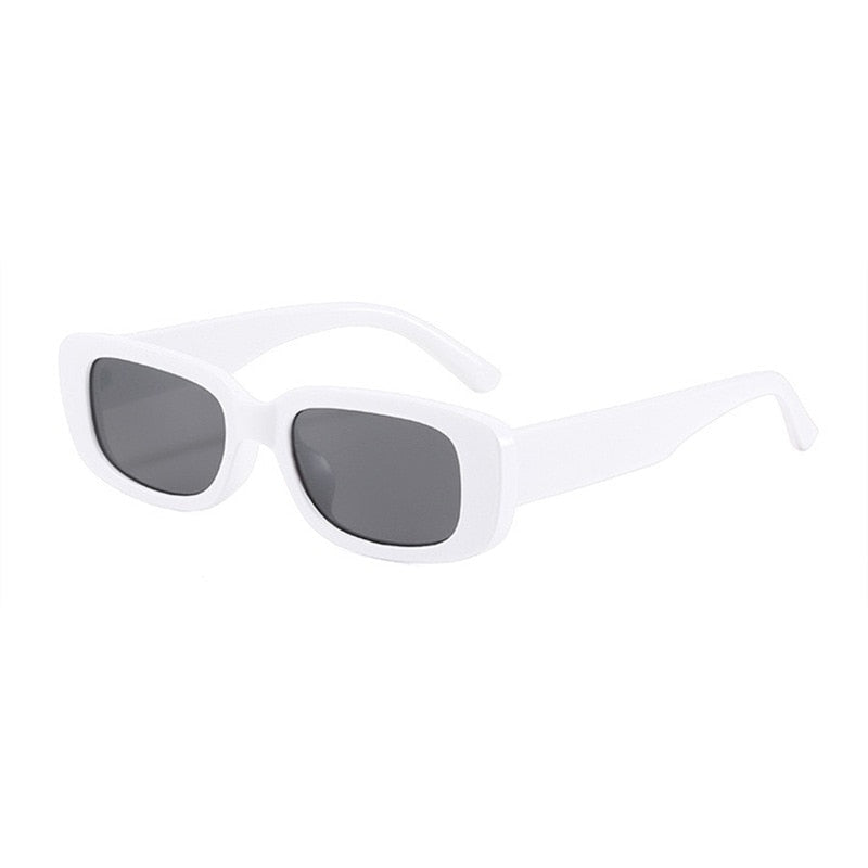 2022 Small Rectangle Sunglasses Women Oval Vintage Brand Designer Square Sun Glasses UV400 Shade Anti-glare Retro Female Eyewear