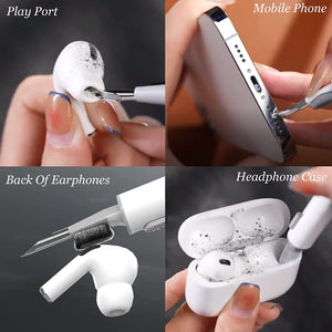 Cleaner Kit for Airpods Pro 3 2 1 Bluetooth Earphones Cleaning Pen Brush Earbuds Case Cleaning Tools for Air Pods Xiaomi Airdots