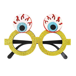 1Pc Halloween Glasses Horns Clown Spider Pumpkin Glasses Christmas Party Photo Prop Decoration Hoilday Funny Sunglasses Supplies