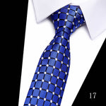 160 Colors Fashion Dropshipping Silk Necktie Wedding Accessories Dot Blue Man Fit Workplace Tie Men Necktie Gravatas