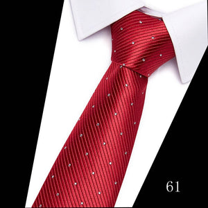 160 Colors Fashion Dropshipping Silk Necktie Wedding Accessories Dot Blue Man Fit Workplace Tie Men Necktie Gravatas
