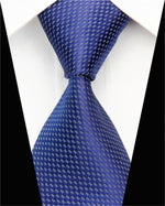 Fashion Ties for Men Accessories 3&quot;(7.5cm) Wide Business Wedding Silk Tie Jacquard Woven Black Green White Gray Men&#39;s Necktie