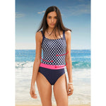 Women Striped Swimsuit 2022 One Piece Backless Swimwear Sexy Slimming Beach Wear Summer Vintage Bathing Suits S~XXL