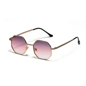 Trend Square Sunglasses Luxury Brand Sun Glasses Women Men Fashion Small Frame Polygon Sun Mirror Gradient Men&#39;s Gafas De Sol UV