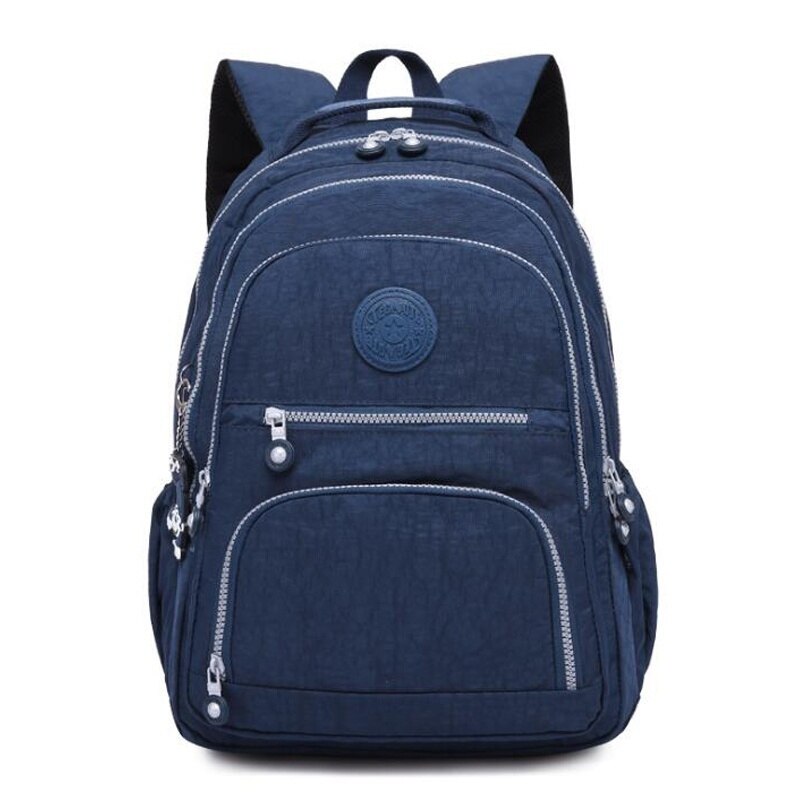 Fashion Women&#39;s Large Capacity Lightweight Backpack Waterproof Nylon School Bag for Teenage Girls Female Travel Laptop Backpack