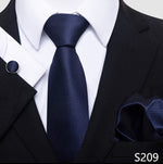 Fashion Brand Nice Handmade Silk Tie Handkerchief Cufflink Set For Men Necktie Orange Paisley Shirt Accessories lover&#39;s day