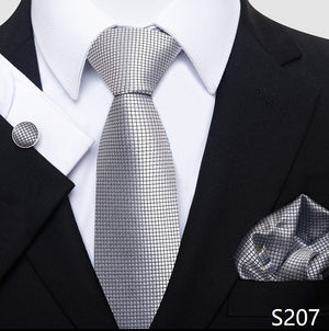 Fashion Brand Nice Handmade Silk Tie Handkerchief Cufflink Set For Men Necktie Orange Paisley Shirt Accessories lover&#39;s day