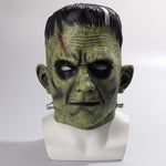Horror Frankenstein Masks Cosplay Halloween Carnival Masquerade Party Costumes Props Full Face Latex Masques
