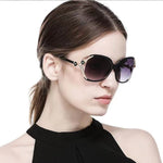 Sexy Cat Eye Sunglasses Women Vintage Retro Shaped Sun Glasses Female Eyewear Gray Gradient Sunglasses Brand Designer
