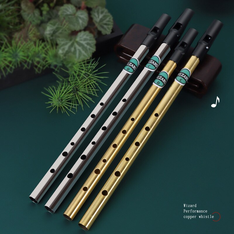 Irish Whistle Flute C/ D Key Bamboo Flute Professional Woodwind Musical Instruments Chinese Traditional Musical Instruments