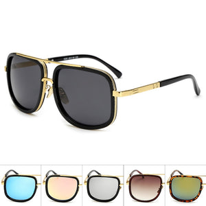 Fashion Big Frame Sunglasses Men Brand Designer Square High Quality Retro Vintage Driving Sun Glasses Gafas Oculos De Sol UV400
