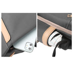 D0LF Women Backpack Purse Nylon Anti-theft Rucksack Lightweight Shoulder Bag Convertible Ladies Fashion Casual Daypack