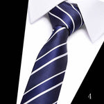 160 Colors Fashion Dropshipping Silk Necktie Wedding Accessories Dot Blue Man Fit Workplace Tie Men Necktie Gravatas