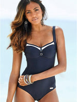 Women Striped Swimsuit 2022 One Piece Backless Swimwear Sexy Slimming Beach Wear Summer Vintage Bathing Suits S~XXL