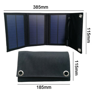 NEW 120W Plus Size Solar Panel Charger Foldable Solar Plate 5V USB Safe Charge Cell Solar Phone Charger for Home Outdoor Camp