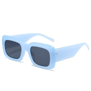 2022 Small Rectangle Sunglasses Women Oval Vintage Brand Designer Square Sun Glasses UV400 Shade Anti-glare Retro Female Eyewear