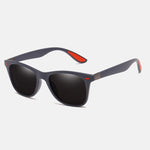 8 Colors Classic Square Polarized Sunglasses Men Women Brand Designer Vintage Driving Goggle Rivet Mirror Male Sun Glasses