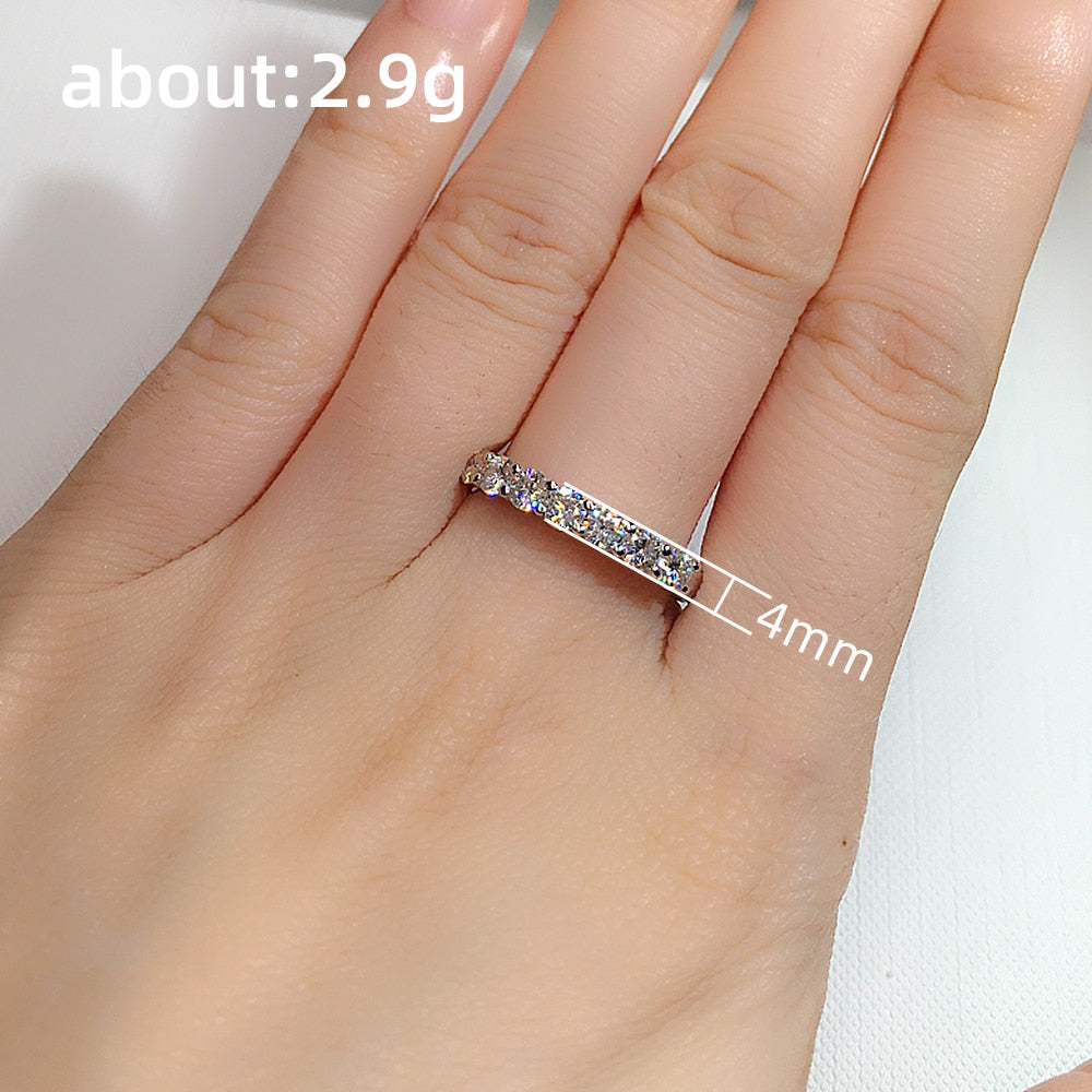 Huitan High-quality Silver Plated Finger-ring for Women Luxury Inlaid CZ Stone Simple Stylish Wedding Bands Female Ring Jewelry