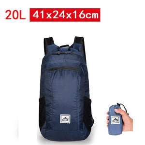 Portable Waterproof Travel Backpacks Men Climbing Travel Bags Hiking Backpack Outdoor Sport School Bag Men Backpack Women