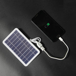 5V 400mA Solar Panel 2W Output USB Outdoor Portable Solar System for Cell Mobile Phone Chargers Device