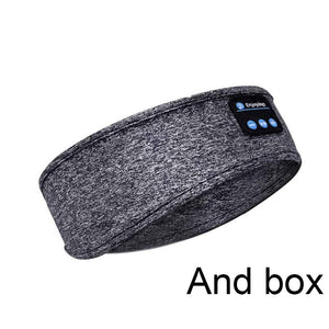 Wireless Bluetooth Music Headband Running Sport Elastic Sweatband Headbands Sleeping Headwear Headphone Speaker Headset