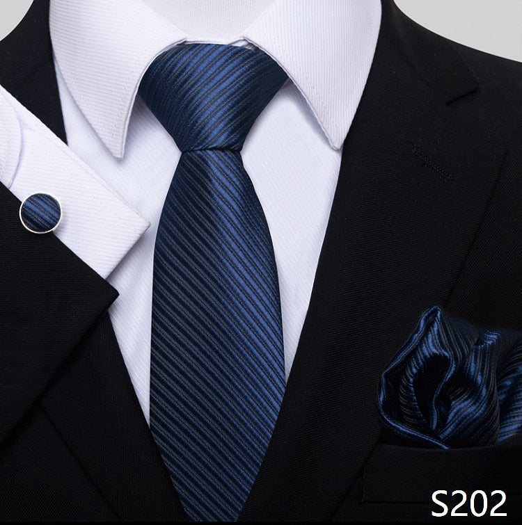 Fashion Brand Nice Handmade Silk Tie Handkerchief Cufflink Set For Men Necktie Orange Paisley Shirt Accessories lover&#39;s day