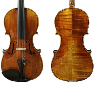 Free Shipping Violin 4/4 Antonio Stradivarius 1715 100% Handmade Oil Varnish With Carbon Fiber Bow And Foam Case FPVN02