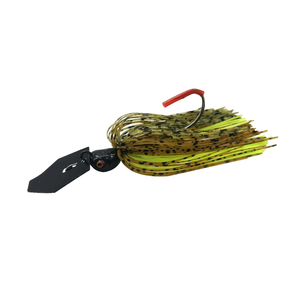 Mycena 14G/18G fishing lure Chatter bait spinner bait  Blade Jig Dancer Buzzbait wobbler chatterbait for bass pike walleye fish