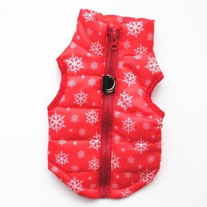 Winter Warm Dog Clothes For Small Dogs Pet Clothing Puppy Outfit Windproof Dog Jacket Chihuahua French Bulldog Coat Yorkies Vest