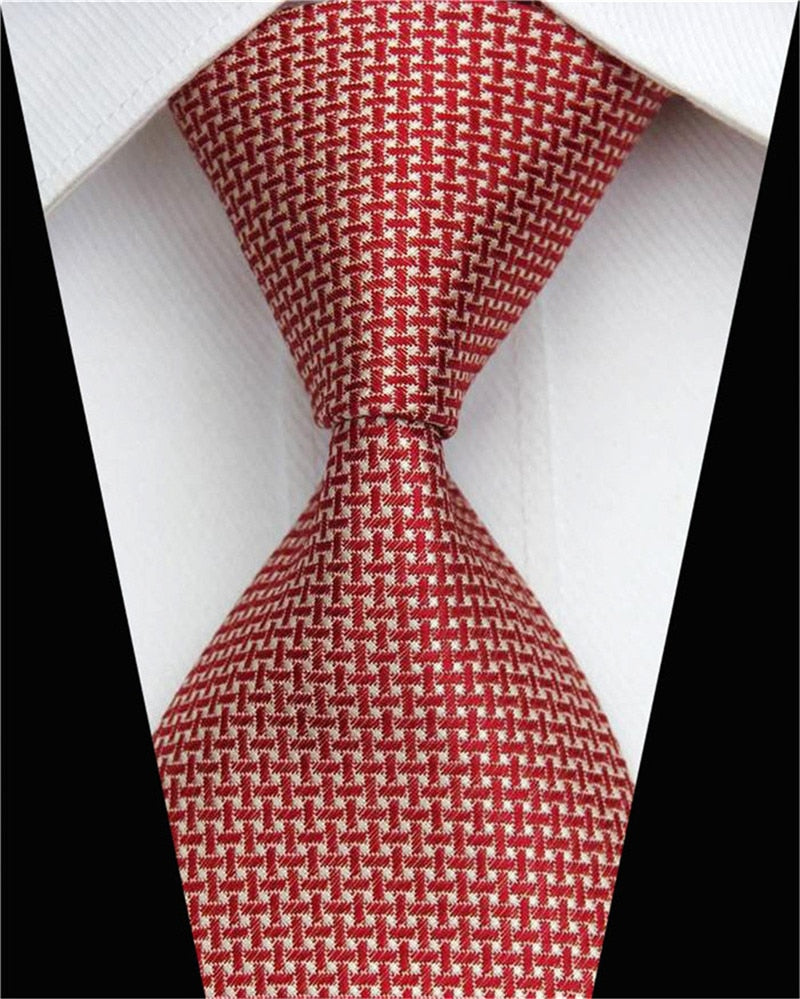 Fashion Ties for Men Accessories 3&quot;(7.5cm) Wide Business Wedding Silk Tie Jacquard Woven Black Green White Gray Men&#39;s Necktie