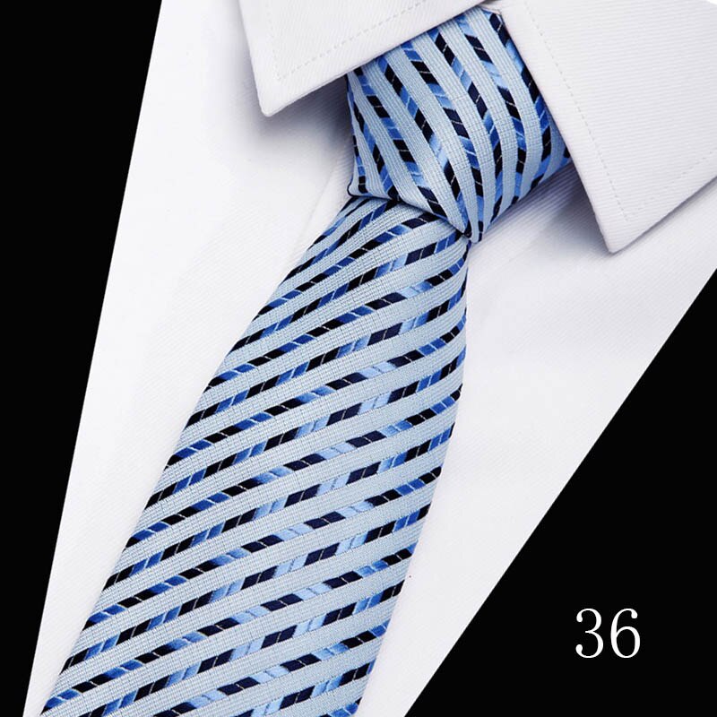 160 Colors Fashion Dropshipping Silk Necktie Wedding Accessories Dot Blue Man Fit Workplace Tie Men Necktie Gravatas