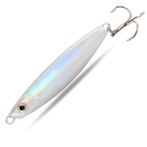 Metal Fishing Lure 10g 15g 20g Shore Cast Hook Swimbait Spoon Jig Artificial Bait Laser Cover Pike Trout Pesca Spinning Tackle