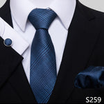 Fashion Brand Nice Handmade Silk Tie Handkerchief Cufflink Set For Men Necktie Orange Paisley Shirt Accessories lover&#39;s day