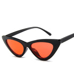 Cat Eye Sunglasses Women Small Triangle Vintage Sunglasses Red Female Trending Streetwear UV400 Ladies Shades Eyewear