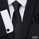 Fashion Brand Nice Handmade Silk Tie Handkerchief Cufflink Set For Men Necktie Orange Paisley Shirt Accessories lover&#39;s day