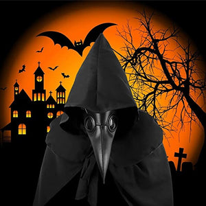 Medieval Funny Steampunk Plague Doctor Bird Mask Latex Punk Cosplay Masks Beak Adult Halloween The Event Cosplay Face Mask Props