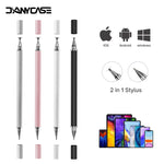 2 in 1 Universal Stylus Pen For Tablet Mobile Android ios Phone iPad Accessories Drawing Tablet Capacitive Screen Touch Pen