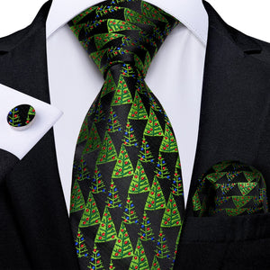 Mens Christmas Tie Set Red Blue 8cm Wide Silk Neck Tie Gift For Men Wedding Accessories