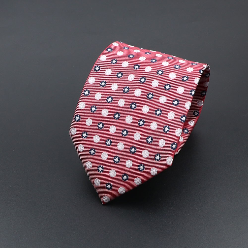 Novelty Ties For Men Cartoon Dog Dots Paisley Striped Fashion Mens Business Meeting Wedding Tuxedo Suit Shirt Daily Wear Cravat