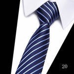 160 Colors Fashion Dropshipping Silk Necktie Wedding Accessories Dot Blue Man Fit Workplace Tie Men Necktie Gravatas