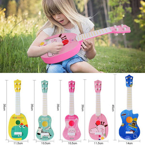 Kids Guitar Musical Instrument Ukulele Musical Toys for Baby Learning Toys Educational Toys for Children Toddler Music Games