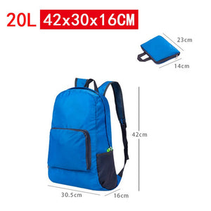 Portable Waterproof Travel Backpacks Men Climbing Travel Bags Hiking Backpack Outdoor Sport School Bag Men Backpack Women