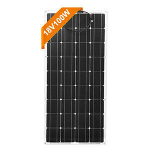 Dokio 18V/16V 100W 200W Flexible Monocrystalline Solar Panel Charge 12V Battery For Car/Boat/ Home Waterproof Solar Panel China