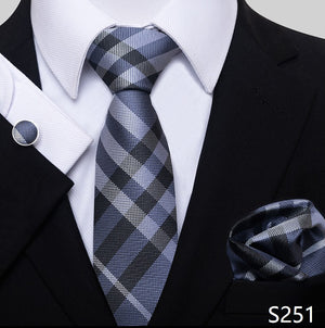 Fashion Brand Nice Handmade Silk Tie Handkerchief Cufflink Set For Men Necktie Orange Paisley Shirt Accessories lover&#39;s day