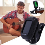 Folk Acoustic Guitar Tuner Violin Ukulele Bass Electronic Tuning Tuner Stringed Musical Instrument Accessories Guitar Bass Tuner