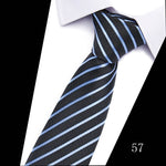 160 Colors Fashion Dropshipping Silk Necktie Wedding Accessories Dot Blue Man Fit Workplace Tie Men Necktie Gravatas