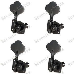 A Set 4Pcs 5Pcs 6Pcs Sliver Gold Opened Electric Bass Guitar Tuning Pegs Machine Heads Tuners For Bass Guitar Accessories Parts