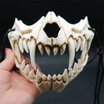 Halloween Demon Mask Carnival Werewolf  Skull Mask Cosplay Costumes Anime Cosplay Mask Face Headwear Horror Party Props