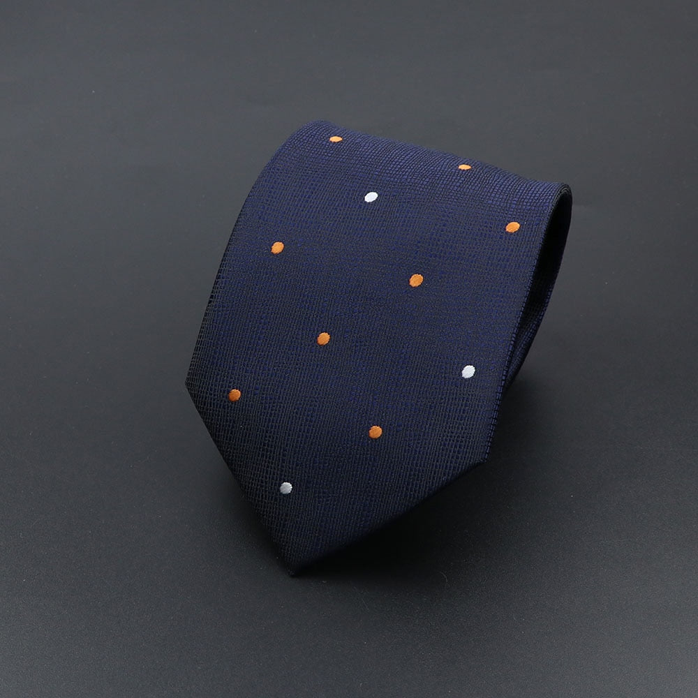 Novelty Ties For Men Cartoon Dog Dots Paisley Striped Fashion Mens Business Meeting Wedding Tuxedo Suit Shirt Daily Wear Cravat